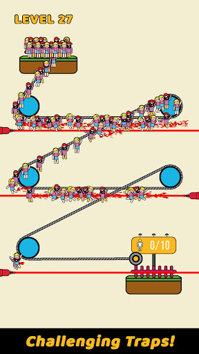 Rope Rescue! - Unique Puzzle Rope Rescue! - Unique Puzzle